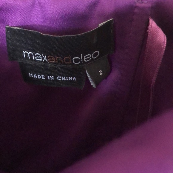 MAX AND CLEO MAXI DRESS MULBERRY - Picture 11 of 12